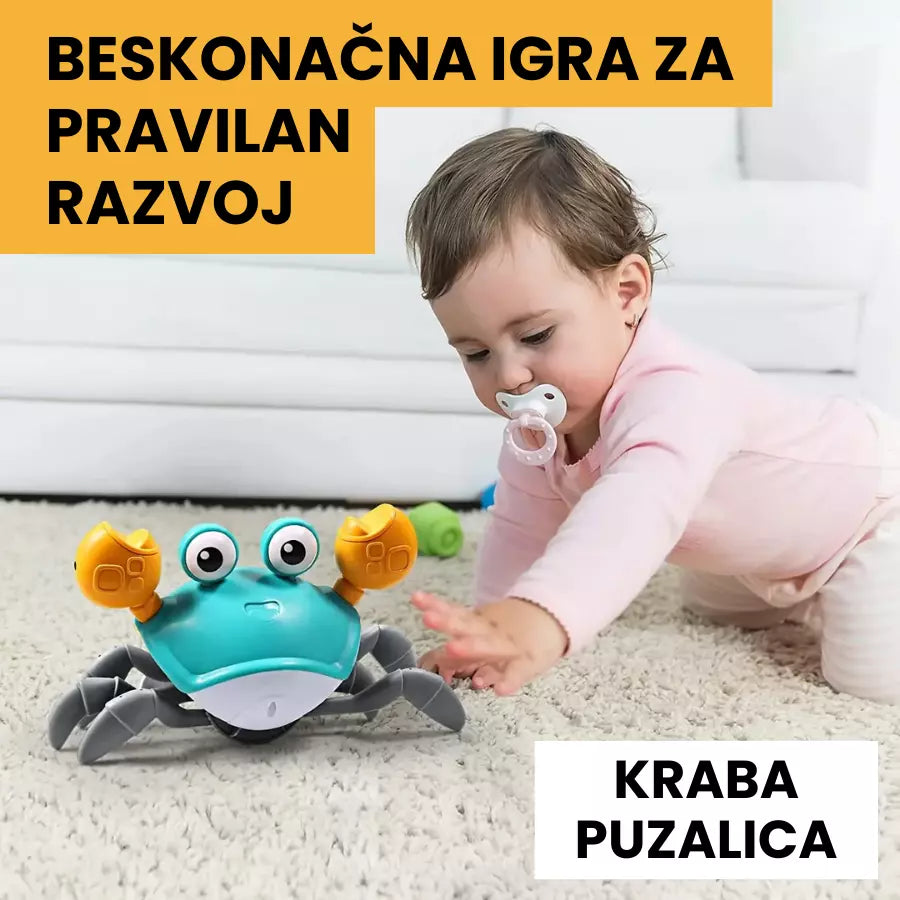 Kraba Puzalica - Pametna igračka za decu
