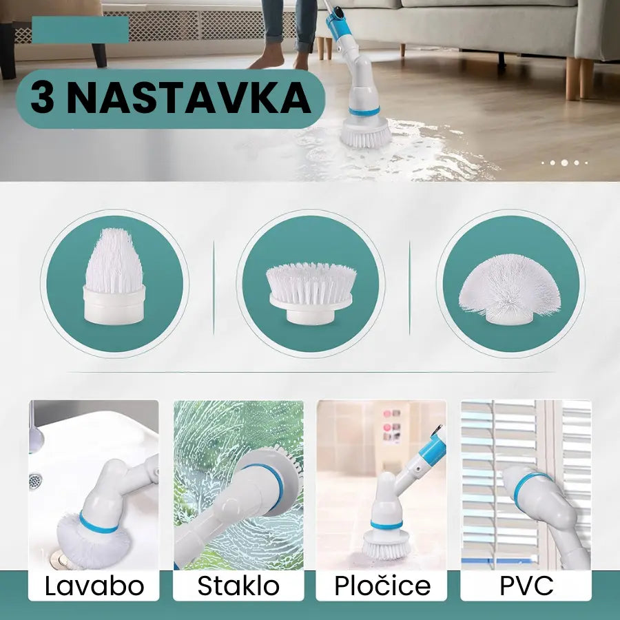 Scrubber - Rotirajuća Četka za čišćenje