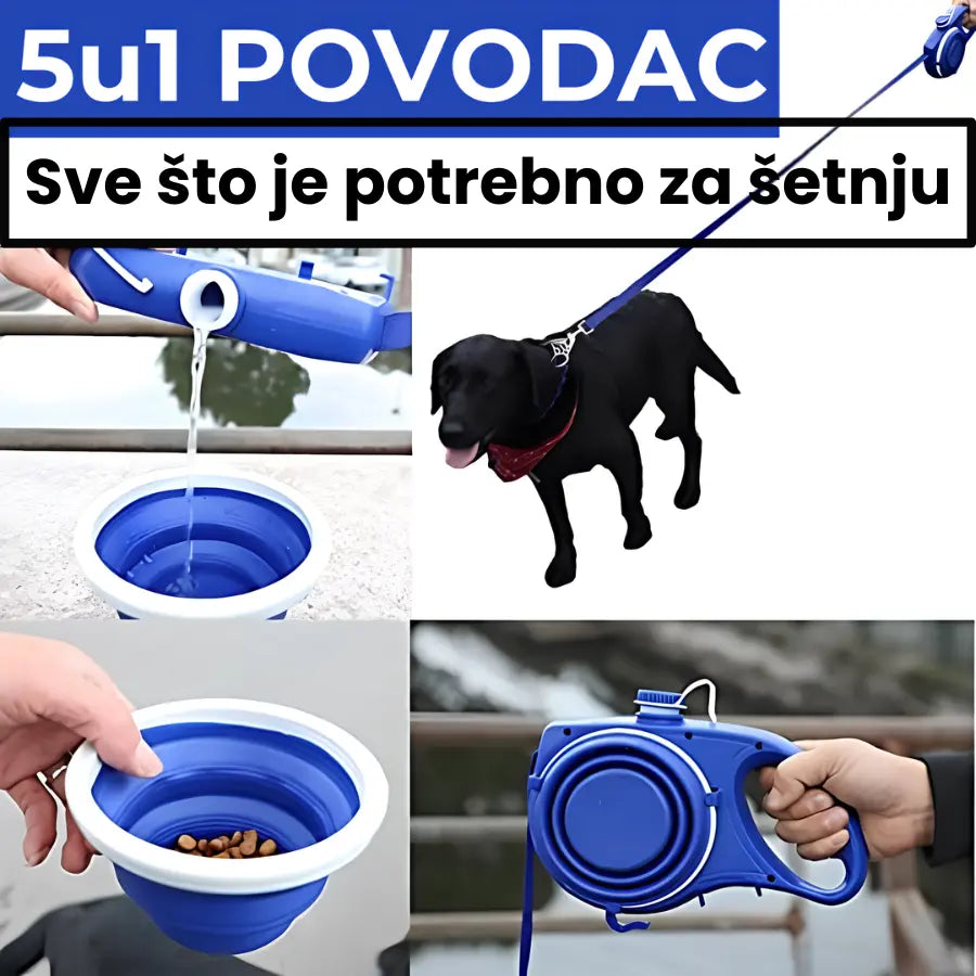 Aqua Leash - 5u1 Povodac