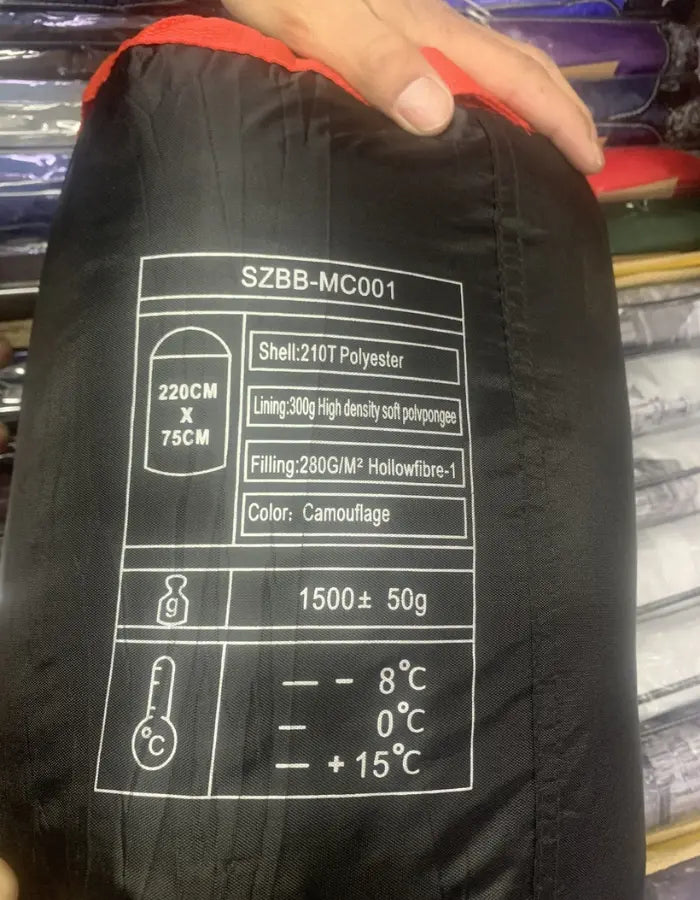 Outdoors - Vreća za spavanje sa kapuljačom
