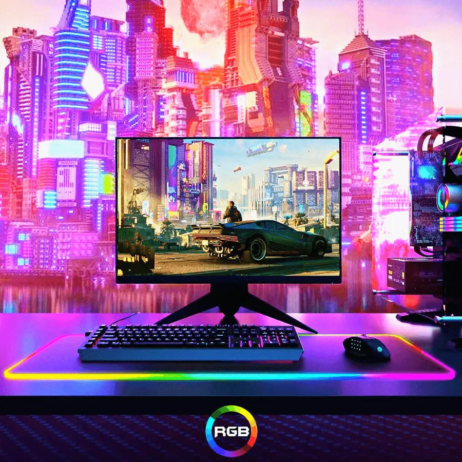 LED Miš+Tastatura Podloga za Home Office